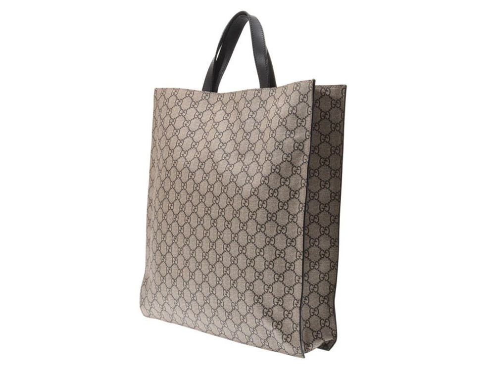 Gucci Leather Supreme Tote Bee Strap GG Bag